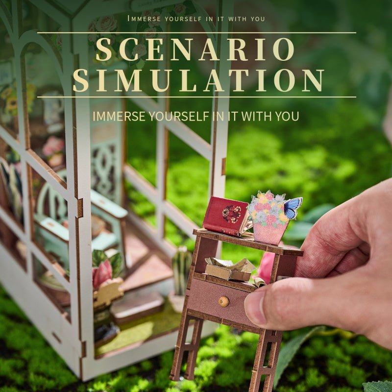 Romantic Garden Book Nook - Image 4