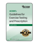 ACSM's Guidelines for Exercise Testing and Prescription 12th Edition Book Cover