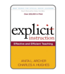 Explicit Instruction Effective and Efficient Teaching Book Cover