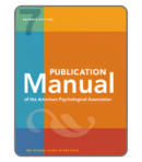 Publication Manual of the American Psychological Association 7th Edition Book Cover